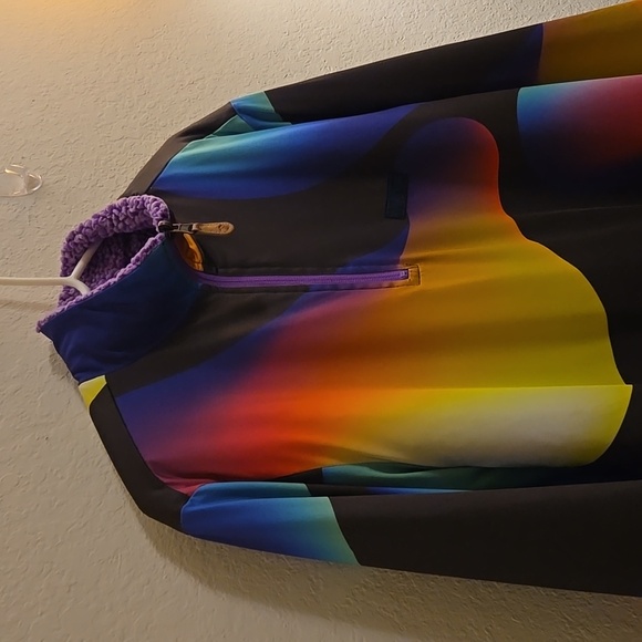 USA Palm Reversible Pullover - Purple/Multi-colored - Large/XL - Picture 10 of 16